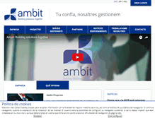 Tablet Screenshot of ambitprojectes.com